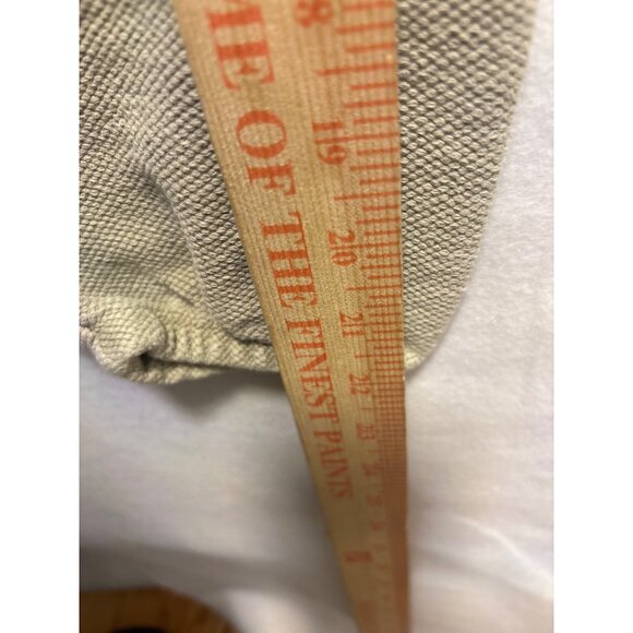 Orvis XXL Beige Pullover Quarter-Zip Sweater With Textured Fabric - Picture 11 of 13